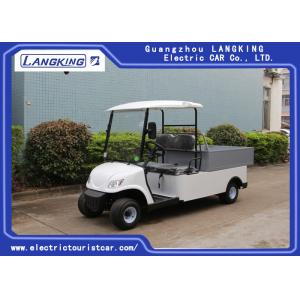 Popular 48 Volts Utility Electric Car , Beverage Golf Cart With Led Lights