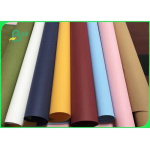 Washable and Recycle Colorful Leather Paper Roll For Fruit Storage Bag