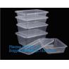 Wholesale 3 Compartment Take away Microwave PP High Quality food container