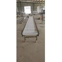 China                  Width Adjustable Plastic Crusher Shredder Use Transfer Green PVC Belt Conveyor              on sale