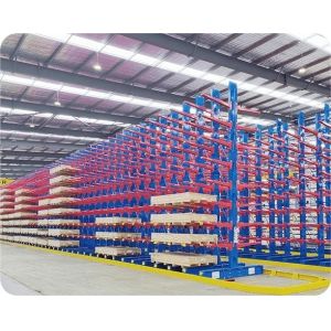 Multi Tier Structure Warehouse Cantilever Racking Boltless Assembly Custom Capacity
