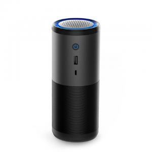 China Homefish 4 In 1 Activated Charcoal Negative Ion HEPA Air Purifier Micro USB Charging supplier