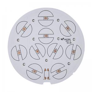 Aluminum Lightweight ISO SMT LED Bulb PCB Board Dimensional Stability