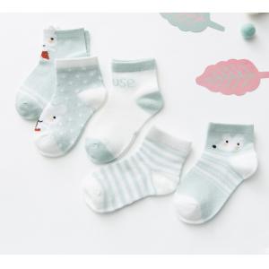 China Cartoon Animals Newborn Baby Socks Children Cotton Socks Ankle Socks For Toddlers supplier