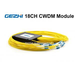 China 18 Channels Passive CWDM Mux Demux With Monitor Port , Pigtailed Module supplier