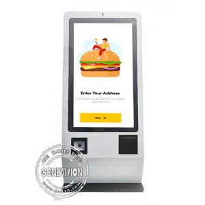 China Table Standing Self Service Payment Kiosk 1920x1080 With Web Camera supplier