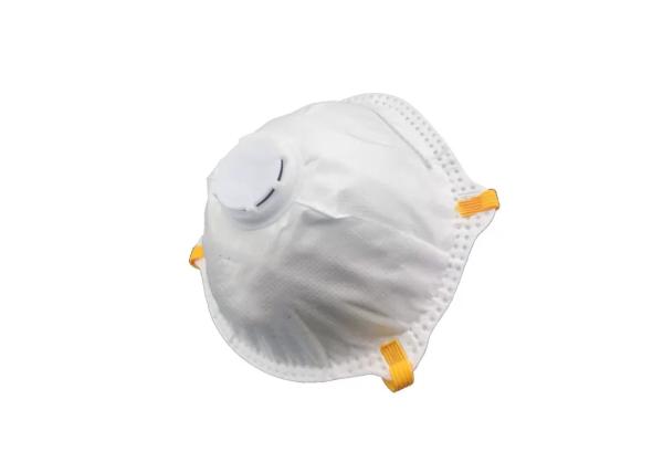 Disposable FFP1V Anti Dust Mask Adjustable Nose Clip For Secure Seal