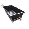 Heavy Duty Poly Aquaponics Grow Bed With Wheels Rotomolding Garden Raised For