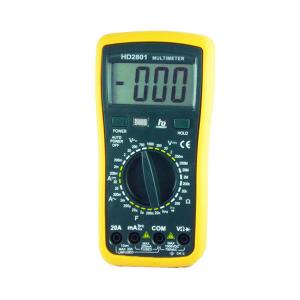 China Sound Light Alarm autoranging digital multimeter Ohm Voltmeter Ammeter supplier