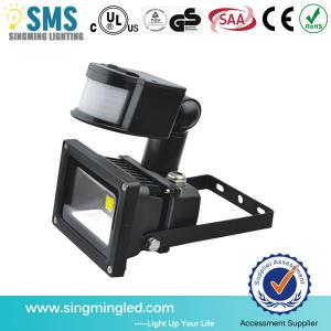 LED Aluminum Lamp Body Material motion sensor LED flood light with 3 years warranty