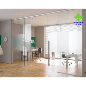 Anti Hitting Tempered Glass Panels , High Stability Toughened Glass For Doors