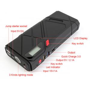 China Smart Car Jump Starter 1200a Peak Battery / Jump Start Power Bank 5.0l Diesel Version supplier