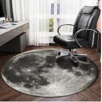 China Living Room Geometric Decorative Carpet Chair Floor Mat Round Computer Chair on sale