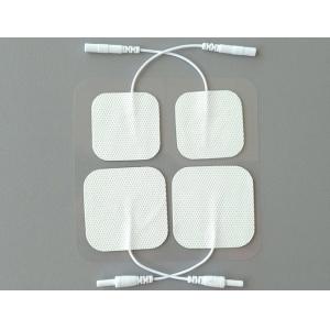 China électrodes de physiothérapie d'Assemblée d'Assemblée d'Assemblée de 4*4cm5*5cm/protections auto-adhésives d'électrodes supplier