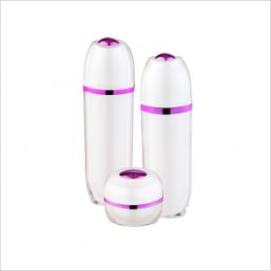 China Recycable Non Spill Cosmetic Lotion Bottle PP PMMA Plastic Airless Bottle supplier