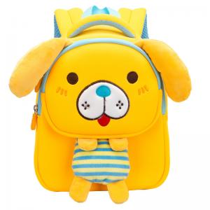 China Cartoon Children Plush Backpack Plush Neoprene Cute Dog Child Bag Kids Gift supplier