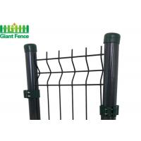 China RAL6005 Green PVC Coated Wire Mesh Fencing on sale