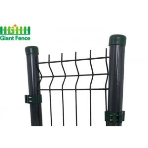 China RAL6005 Green PVC Coated Wire Mesh Fencing supplier