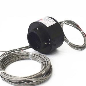 China 4000rpm High Speed Slip Ring With Gold Contacts Inner Bore 40mm supplier