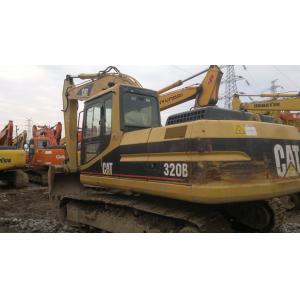 China Used 20 Tonne Heavy Equipment Excavator Caterpillar 320B Year 2000 5282 Hours supplier