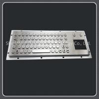 China Tamper Resistant Usb Keyboard With Touchpad Stainless Steel Material 71 Keys Type on sale