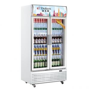 China Dukers Commercial Refrigerator Freezer Fan Cooling Upright Showcase supplier