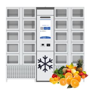 Refrigerated шкафчики торгового автомата касания продавая плоды свежих овощей