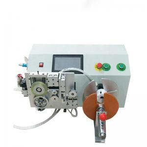 Professional Desktop Cable Data Cable Power Cable Cutting Line Binding Machine for Market