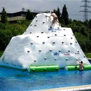 China Durable Inflatable Water Game Toys / Inflatable Floating Iceberg supplier
