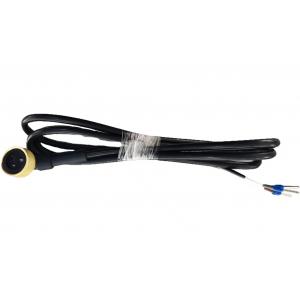 China Black Exhaust Valve Four Core Cable 300V 1.7M Industrial Wiring Harness Cable supplier