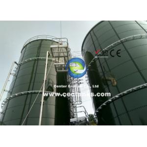 China Enamel Coated Bolted Storage Tanks For Waste Water Plants Constructions & Electro - Mechanical Supply supplier
