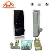 China High Security Bluetooth Smart Door Lock Touch Screen Keyless Wireless Remote Control on sale