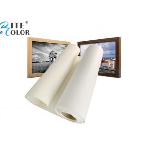 Poly Cotton Inkjet Printing Canvas Roll Waterproof Acid Free For Canon / Epson / HP