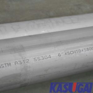 ASTM A312 Welded Stainless Steel Pipe 12m Length TP304L ASME B36.10M
