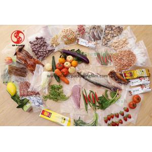 China Vacuum Sealed Storage Bags , ISO Moisture Proof Plastic Vacuum Seal Food Bags supplier