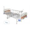 Manual Single - Crank Medical Hospital Beds With Aluminum Alloy Guardrail