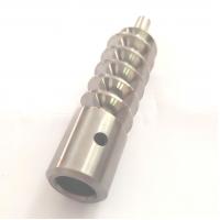 China Customized Worm Gear Shaft Round Shape With CNC Machining on sale