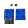China Blue Color Customizing OBD Enclosure OBDII Housing New Moulding With 16 Pin OBD Connector Male With Outlet Hole wholesale