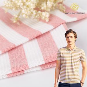 Water Absorbent Breathable Easy To Dry Cotton Pique Fabric For Polo Business Shirt