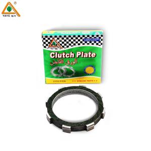 China embreagem baseada em borracha de motocicleta folha de atrito baseada em papel 125cc 150cc 200cc Para HONDA- CG125 CG150 CG200 supplier