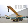 XCMG 60 Ton Rough Terrain Boom Truck Crane For Warehousing Base Construction