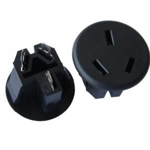 Round Australian AC Electric Power Sockets , Electrical Wall Plugs For Office / Home