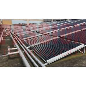 China Horizontal Type Evacuated Tube Solar Thermal Collectors For Large Capacity Water Heating wholesale