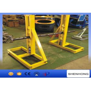 Heavy Duty Cable Drum Stand , 10 Tonne Hydraulic Cable Drum Jack Dia. 3200mm