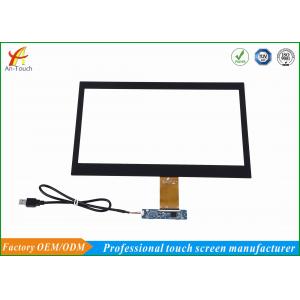 China 4096*4096 Projected Capacitive Touch Panel 14 Inch Ten Points With Usb Controller supplier