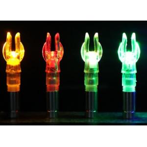 China Red/Green/Muti/Blue/Yellow/Orange/Pink Color .165/.166/.204/.245(4mm/5mm/6mm/7.62mm) Arrow .Bolts Lighted Nocks supplier