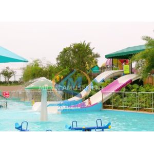 China Durable Public Water Slide Funny Commercial Pool Slides For Children wholesale