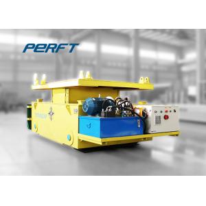 China 75 ton Hydraulic Lifting Cable Reel powered industrial Transfer Trolley supplier