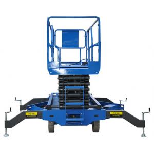 China Man Lifting Use Mobile Scissor Lift 4.5m Max Heiht, Safe And Reliable supplier