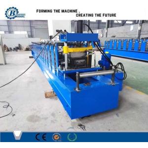 China Keel Steel Profile Stud And Track Roll Forming Machine With Hydraulic Cutting supplier
